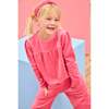 Lisle Top, Tulip Velour - Blouses - 2