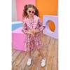 Long Sleeved Positano Dress, Exeter Pinks - Dresses - 2