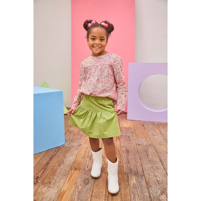 Sally Skort, Sage Corduroy - Skirts - 3