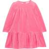 Lisle Dress, Tulip Velour - Dresses - 1 - thumbnail
