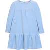 Lisle Dress, Periwinkle Velour - Dresses - 1 - thumbnail
