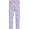 Leggings, Lavender Vine Floral - Leggings - 1 - thumbnail