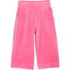 Cropped Palazzo Pants, Tulip Velour - Pants - 1 - thumbnail
