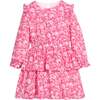 Carleton Dress, Hot Pink Abstract Floral - Dresses - 1 - thumbnail