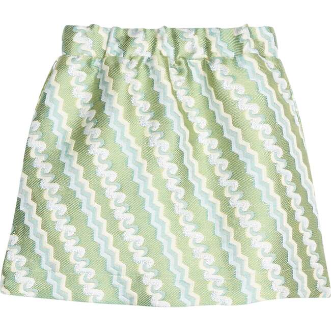 A-Line Mini Skirt, Soho Sparkle Jacquard