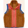 Sherpa Vest, Red - Vests - 1 - thumbnail