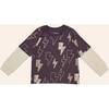 Two-fer Tshirt, Lightening Bolts - T-Shirts - 1 - thumbnail