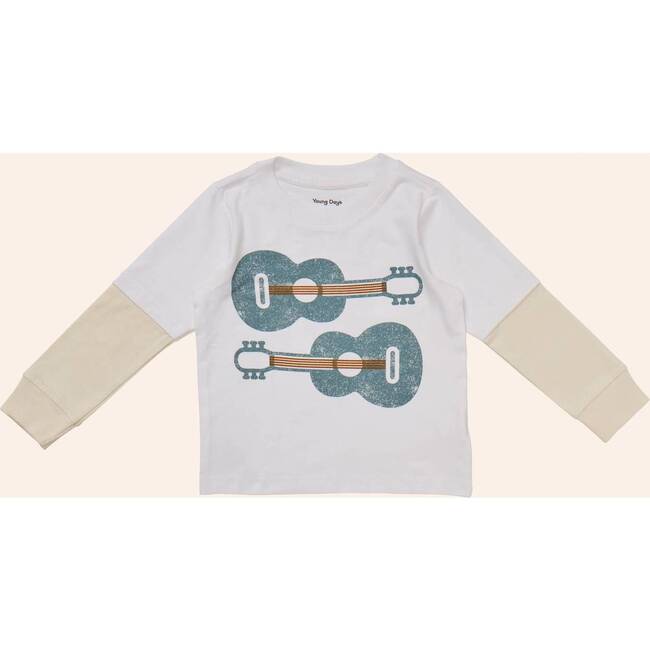 Two-fer Tshirt, Cream