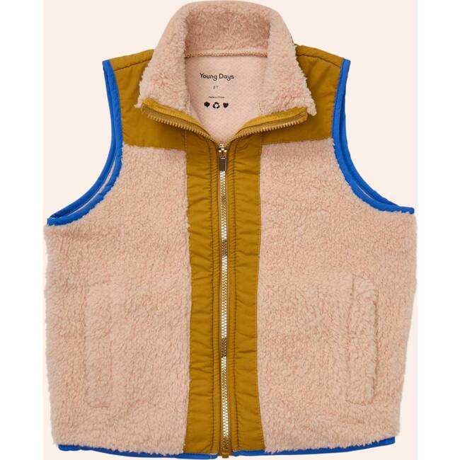 Sherpa Vest, Cream