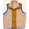 Sherpa Vest, Cream - Vests - 1 - thumbnail