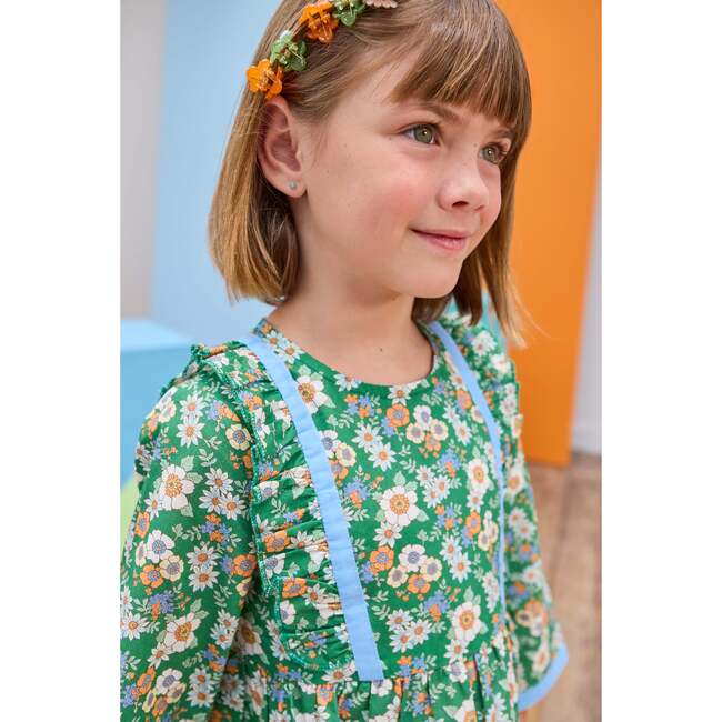 Porto Dress, Greenwich Garden Green - Dresses - 4