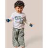 Two-fer Tshirt, Cream - T-Shirts - 2