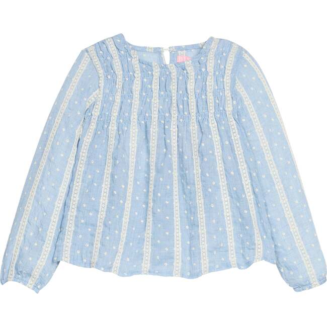 Anita Top, Sky Dobby Stripe