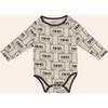 Printed Longsleeve Onesie, Cassettes - Onesies - 1 - thumbnail