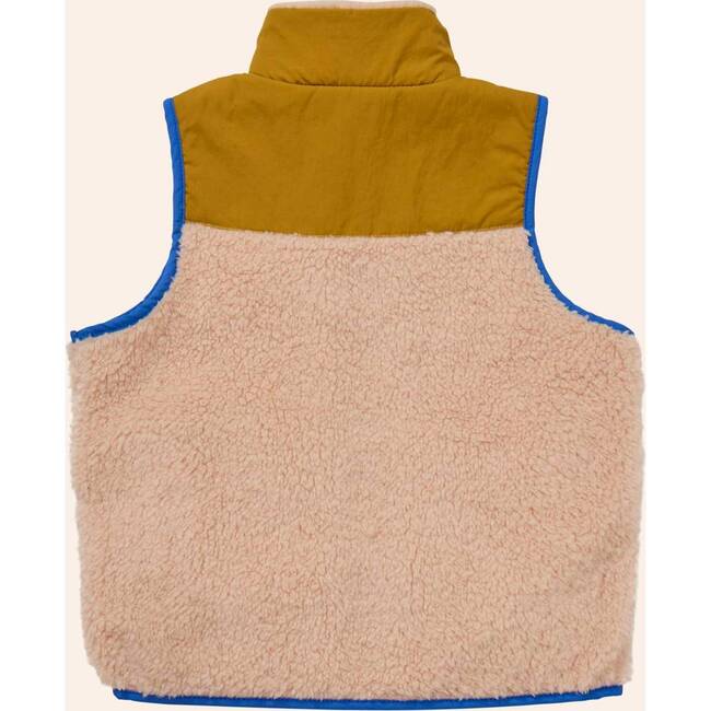 Sherpa Vest, Cream - Vests - 3