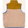 Sherpa Vest, Cream - Vests - 3