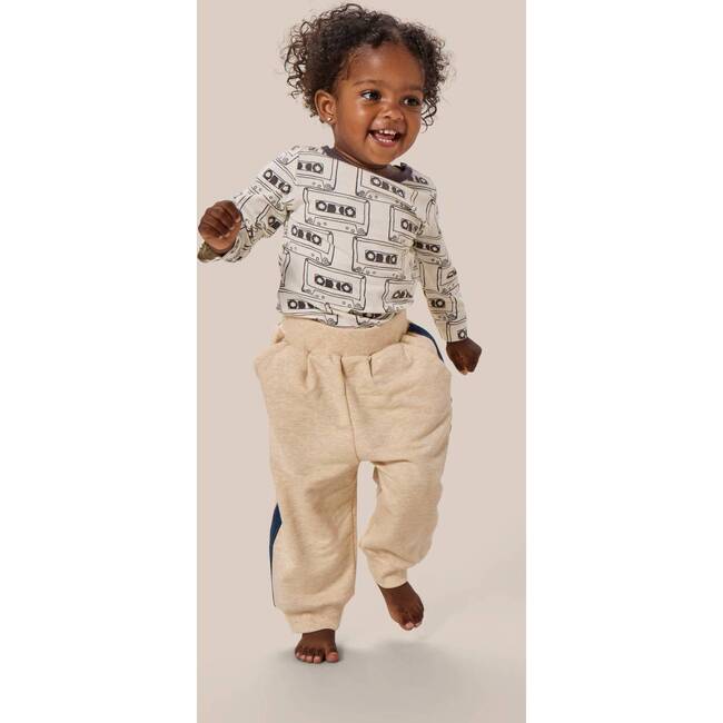 Printed Longsleeve Onesie, Cassettes - Onesies - 2