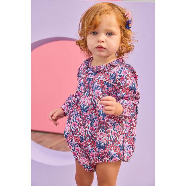Caroline Bubble, Foxcroft Winter Floral - Onesies - 2