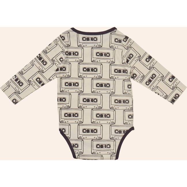 Printed Longsleeve Onesie, Cassettes - Onesies - 3