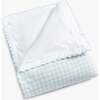 Picnic Gingham Baby Duvet, Blue - Duvet Sets - 1 - thumbnail