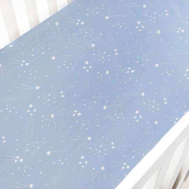 Once Upon A Time Crib Sheet,  Blue