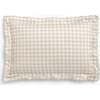 Picnic Gingham Toddler Pillow Set, Beige - Pillows - 1 - thumbnail