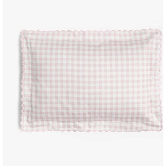 Picnic Gingham Toddler Pillow Set, Pink