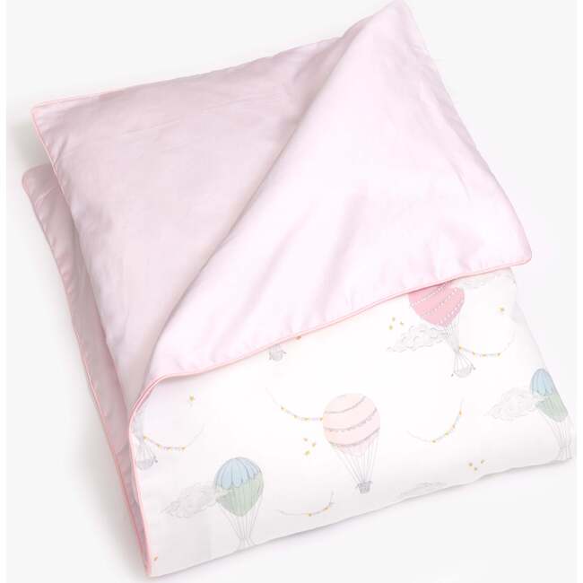 Touch The Sky Baby Duvet Set, Pink