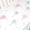 Touch The Sky Crib Sheet, Pink - Crib Sheets - 1 - thumbnail