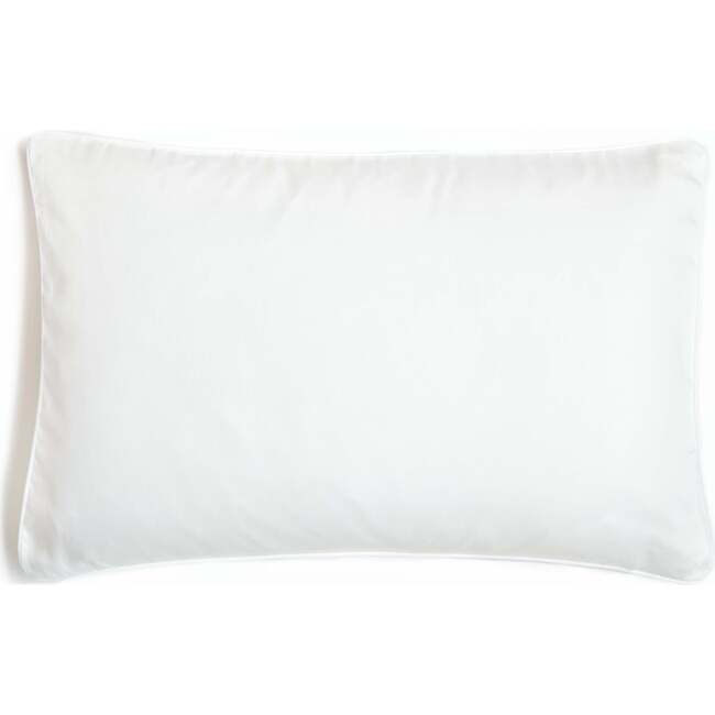Solid Toddler Pillow Set, White