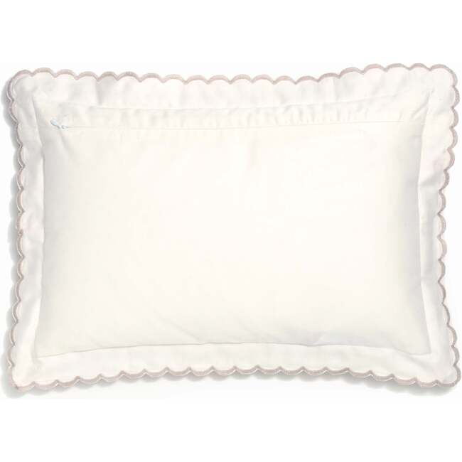 Picnic Gingham Toddler Pillow Set, Beige - Pillows - 2