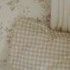 Picnic Gingham Twin Set, Beige - Duvet Sets - 3