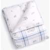 Fleur + Stripe Baby Duvet Set, Ivory - Duvet Sets - 1 - thumbnail