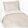 Picnic Gingham Twin Set, Beige - Duvet Sets - 4