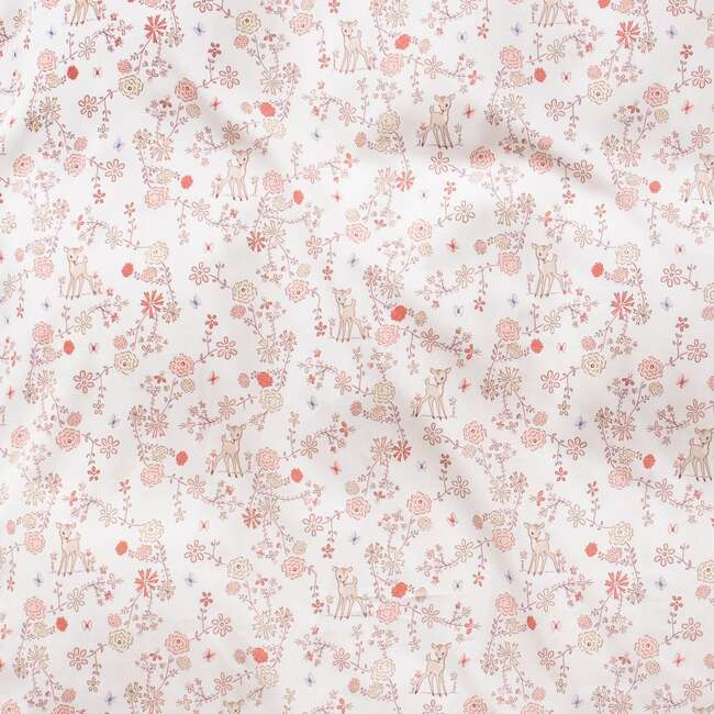 Into the Woodlands Crib Sheet, Ivory - Crib Sheets - 4