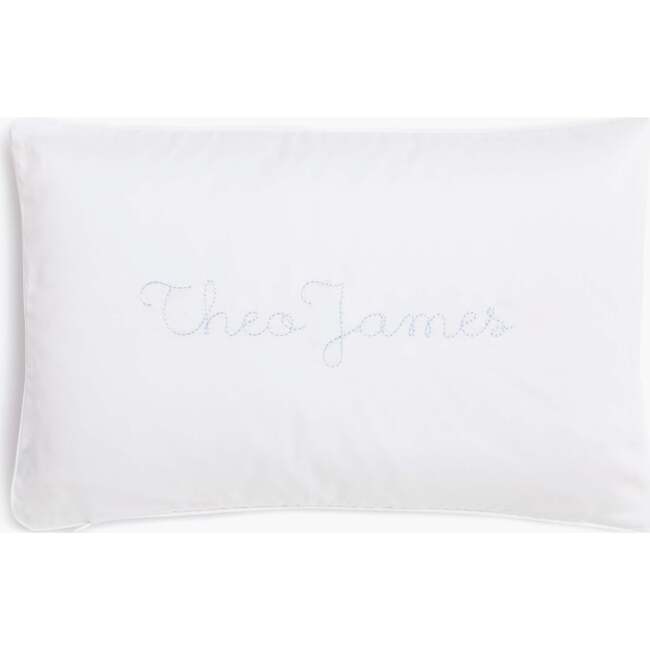 Seaside Stripes Toddler Pillow Set, Ocean - Pillows - 3