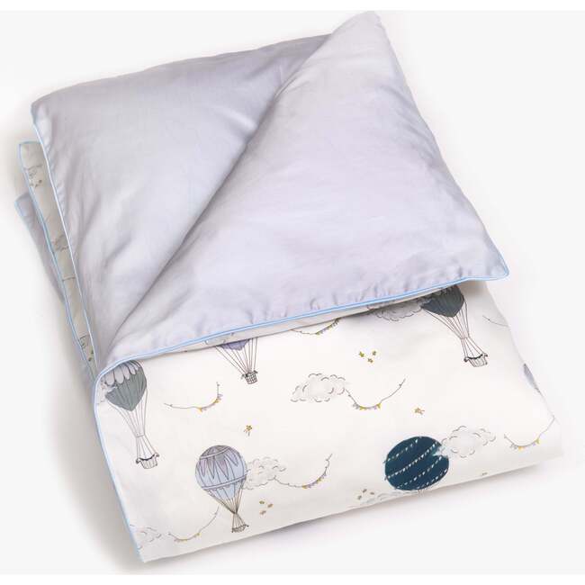 Touch The Sky Toddler Pillow Set, Blue