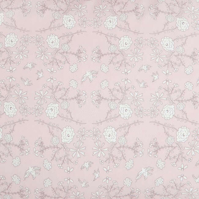 Bird's Song Toddler Pillow Set, Pink - Pillows - 5