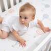 Touch The Sky Crib Sheet, Pink - Crib Sheets - 4