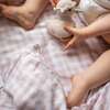 Picnic Gingham Baby Duvet Set, Pink - Duvet Sets - 7