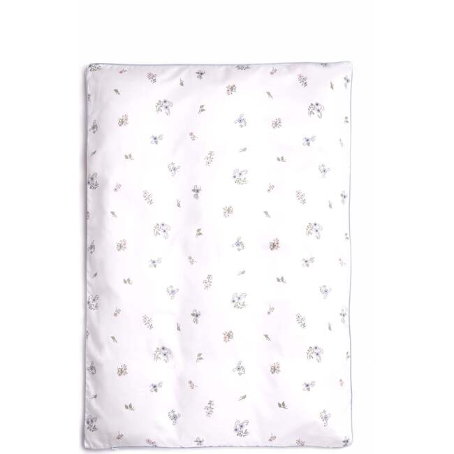 Fleur + Stripe Baby Duvet Set, Ivory - Duvet Sets - 3