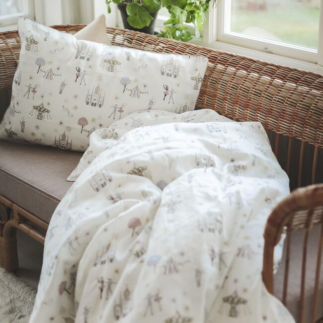 Adventures in Wonderland Twin Set, Ivory - Duvet Sets - 2