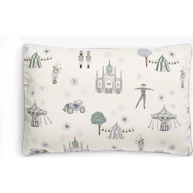 Adventures in Wonderland Toddler Pillow Set, Aqua