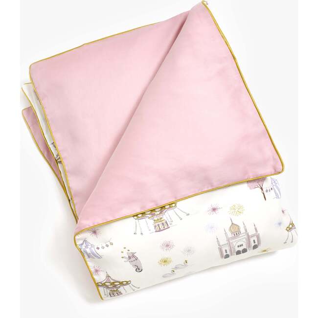 Adventures in Wonderland Baby Duvet Set, Rose