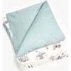 Adventures in Wonderland Baby Duvet Set, Aqua - Duvet Sets - 1 - thumbnail