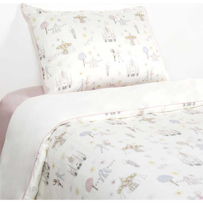 Adventures in Wonderland Twin Set, Ivory - Duvet Sets - 3