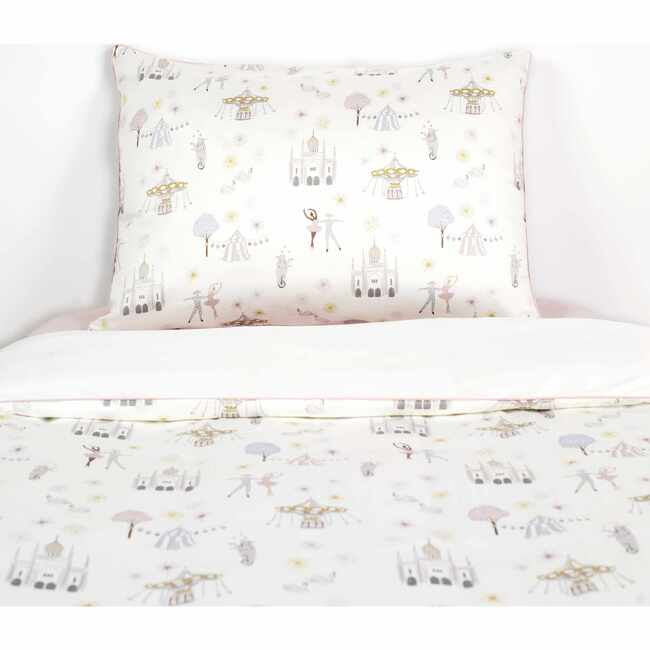 Adventures in Wonderland Twin Set, Ivory - Duvet Sets - 4