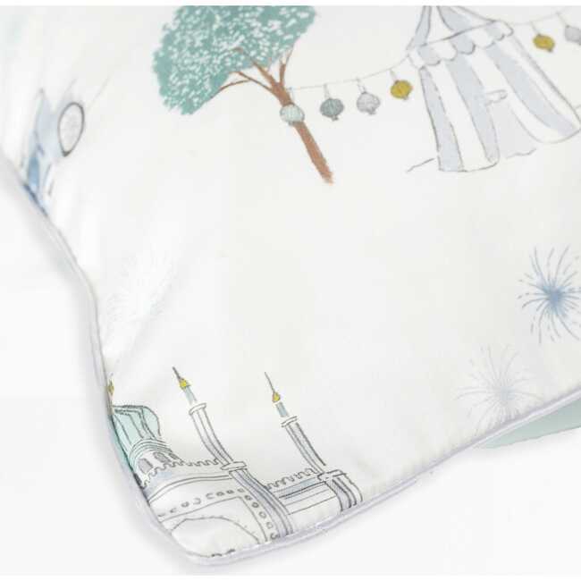Adventures in Wonderland Twin Set, Aqua - Duvet Sets - 5
