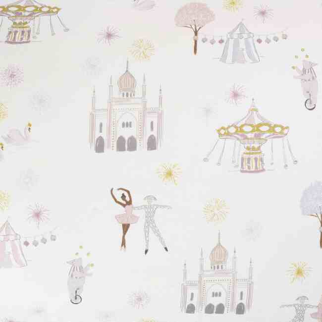 Adventures in Wonderland Twin Set, Ivory - Duvet Sets - 7