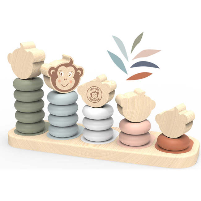 Monkey Family Stacker - Developmental Toys - 2